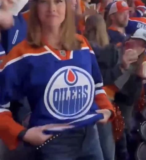 big boobs girlfriend|Oilers' flashing fan signs with Playboy after viral video .